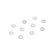 WASHER S 3x6x0.1 (10) - 962031 - XRAY