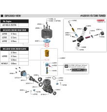 T300 Carburateur Black - FX - 636000-K