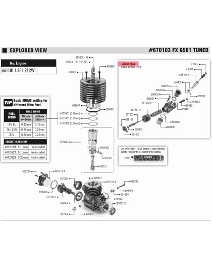 GT CARBURETOR - BLACK - SET - FX - 676000-K