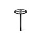 Support amortisseurs pompe à vide - TT 1/10 - HUDY - 104061