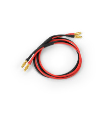 Cable 600mm With 4mm Banana Plugs - HUDY - 104090