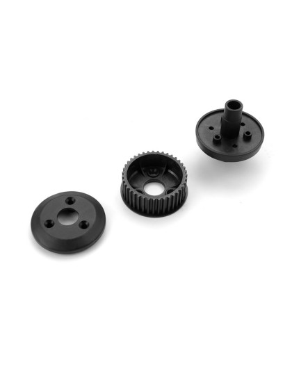 Composite On-Road Star-Box Adapter, Pulley & Cover - HUDY - 104442