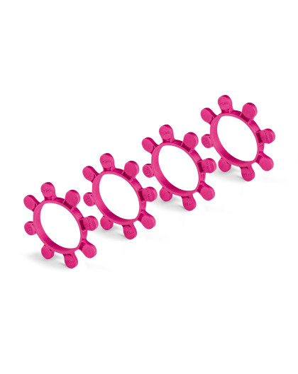 Hudy 1/8 Off-Road Tire Glue Band Octopus - Purple (4) - HUDY - 105253