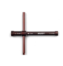 Clé a bougie 8-10mm - Longue - HUDY - 107581