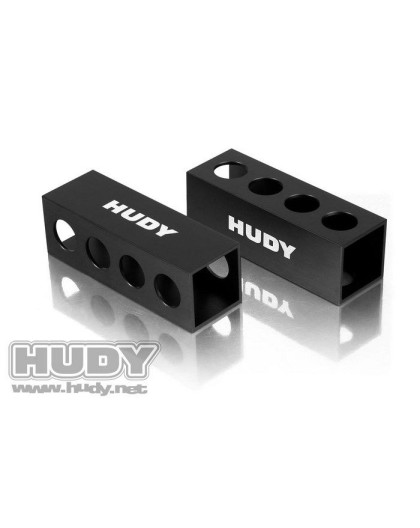 Downstop Gauge Support Blocks 30mm - 1/8 Off-Road (2) - HUDY - 107704