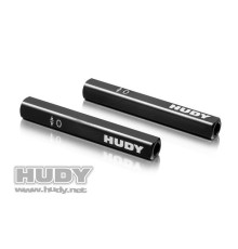 Cales de droop 10mm - Piste 1/8 et 1/10 (2) - HUDY - 107702