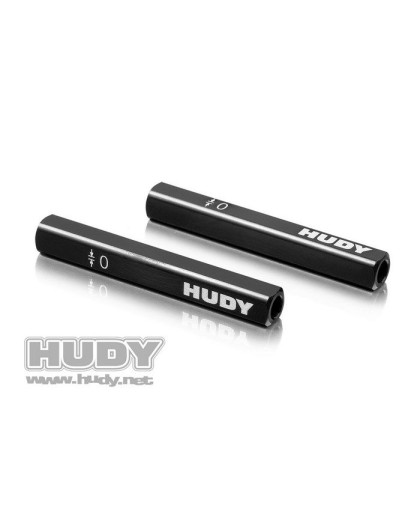 Cales de droop 10mm - Piste 1/8 et 1/10 (2) - HUDY - 107702