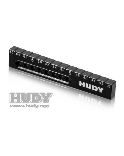 Hudy Downstop Gauge 4.0~6.6mm - 1/10 On-Road Electric - HUDY - 107714