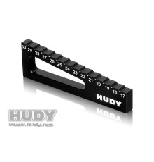 Hudy Ride Height Gauge 17~30mm - 1/8 Off-Road - HUDY - 107720