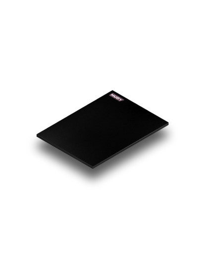 Set-Up Board 1/10 & 1/12 On-Road - Lightweight - Black -HUDY -108305