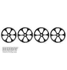 Alu Set-Up Wheel For 1/8 Off-Road - V2 (4) - HUDY - 108870