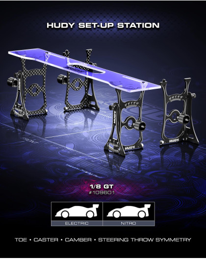 Hudy Set-Up Station For 1/8 Gt - HUDY - 109601