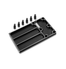 Hudy Alu Tray For 1/8 Off-Road Diff Assembly - HUDY - 109841