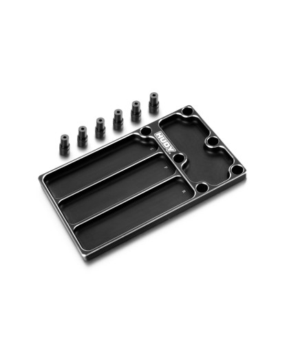 Hudy Alu Tray For 1/8 Off-Road Diff Assembly - HUDY - 109841