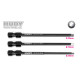 Power Tool Tip Allen 3.0 X 90 mm - HUDY - 113071