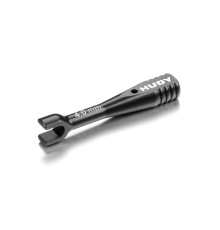 Clé alu pour biellettes pas inverse 4mm - HUDY - 181041