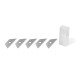 Hudy Replaceable Hobby Knife Blades (5Pcs) - HUDY - 188985