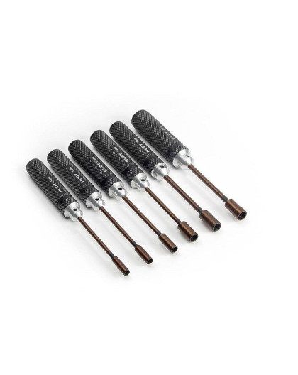 Socket Driver Metric Set - 6 Pcs. - HUDY - 190170