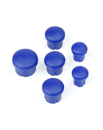 Plastic Cap For Handle ( Set - 3+2+1) Blue - HUDY - 195030
