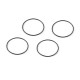 O-Ring For 1/10 On-Road Set-Up Wheel (4) - HUDY - 203052