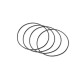 O-Ring For 1/8 Off-Road Set-Up Wheel (4) - HUDY - 203082
