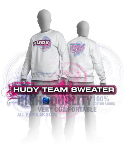 Sweat-shirt - Blanc (M) - HUDY - 285400M