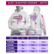 Sweat-shirt a capuche - Blanc (M) - HUDY - 285500M