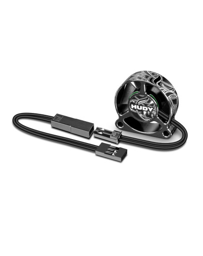 Ventilateur Alu 30mm - Fixation latérale 2 trous - HUDY - 293101