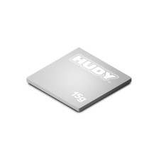 Hudy Pure Tungsten Weight Thin - 24.5X24.5mm - 15G - HUDY - 293086