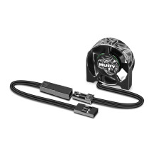 Ventilateur Alu 30mm - Fixation inférieure 2 trous - HUDY - 293100