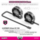 Ventilateur Alu 40mm - Fixation inf/latérale 2 trous - HUDY - 293104