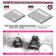 Hudy Pure Tungsten Weight Thin - 31X26mm - 20G - HUDY - 293087