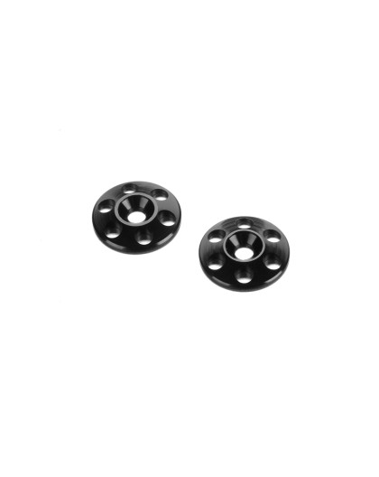 Hudy Alu Rear Wing Shim - Black (2) - HUDY - 293561-K