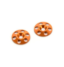 Hudy Alu Rear Wing Shim - Orange (2) - HUDY - 293561-O