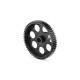 Alu Ultra-Light Pinion Gear - Hard Coated - 62T / 64 - HUDY - 294162