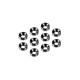 Alu Countersunk Shim - Black (10) - HUDY - 296510-K