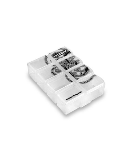 Hudy Tiny Hardware Box - 8-Compartments - HUDY - 298018