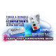 Boite de rangement 4 compart. - Petite - HUDY - 298016