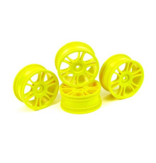 Jantes 24mm Starbust - Jaunes (4) - HUDY - 803009