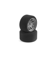 Pneus mousses 1/10 Formule 1 Avant - 50 Shore (2) - HUDY - 803073