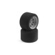 Pneus mousses 1/10 Formule 1 Arrière - 35 Shore (2) - HUDY - 803083