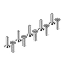 Vis titane SFH M3x12 (10) - HUDY - 903312-T