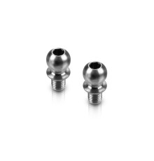 Titan Ball Stud D 4.9 / L 4 / S 3.5 / 2mm Hex (2) - HUDY - 990004
