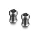 Rotule titane D4.9mm - S5 - 3mm Hex (2) - HUDY - 990101
