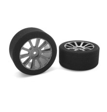 Pneus mousses 1/10 - 35 shore - 30mm AR - CORALLY - C-14705-35