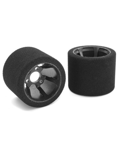 Pneus mousses 1/12 - 35 shore - AR - CORALLY - C-14725-35