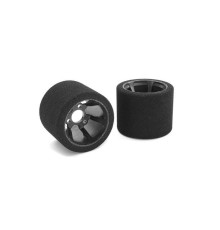 Pneus mousses 1/12 - 32 shore - AR - CORALLY - C-14725-32