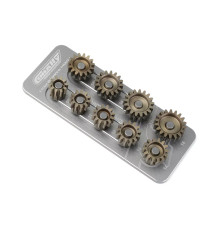 Support pignons M1.0 D5mm - 9 pignons - CORALLY - C-16201