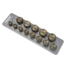 Support pignons M1.0 D5mm - 13 pignons - CORALLY - C-16200