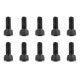 TEAM CORALLY - STEEL SCREWS M4 X 10MM - HEX SOCKET HEAD - 10 - C-3001